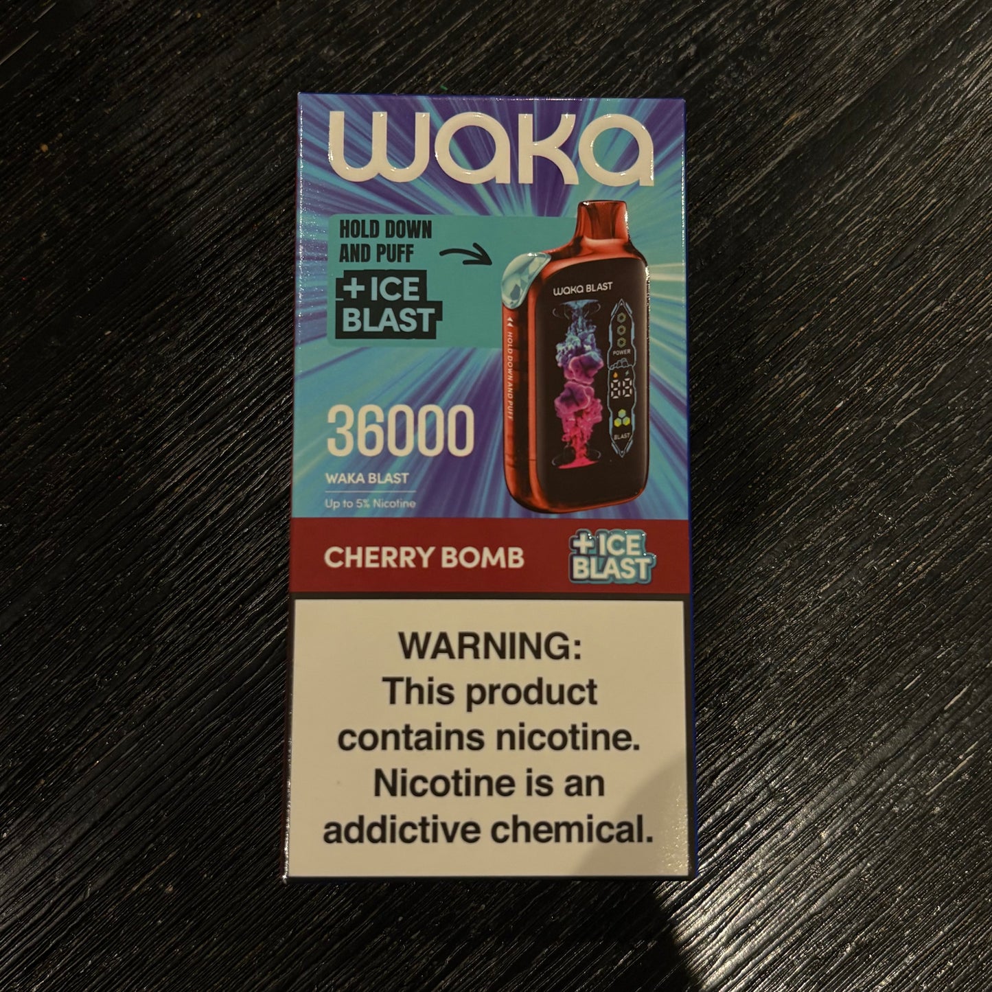 Waka Blast 36k - Agrega menta con un boton!